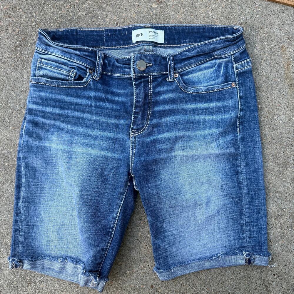 Buckle BKE Payton Universal Fit Mid Rise Cutoff Jean Shorts Size 26 DIY